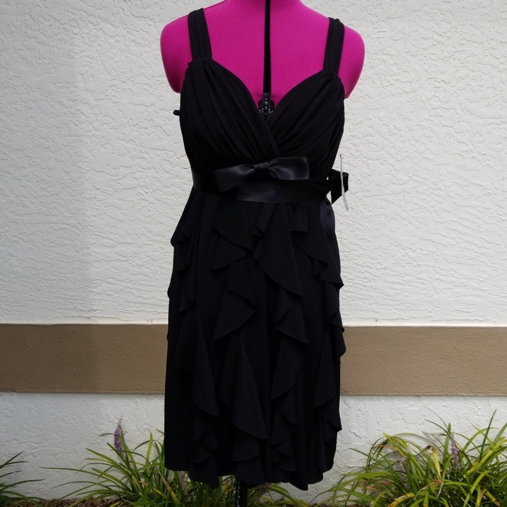 Womens Black Cocktail Dress